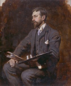 Autorretrato de Herman Gustave Herkomer